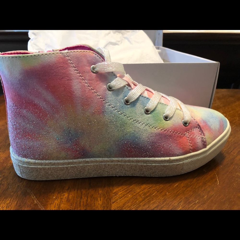 BNIB Steve Madden J Glitzy Multi in Size Youth 5